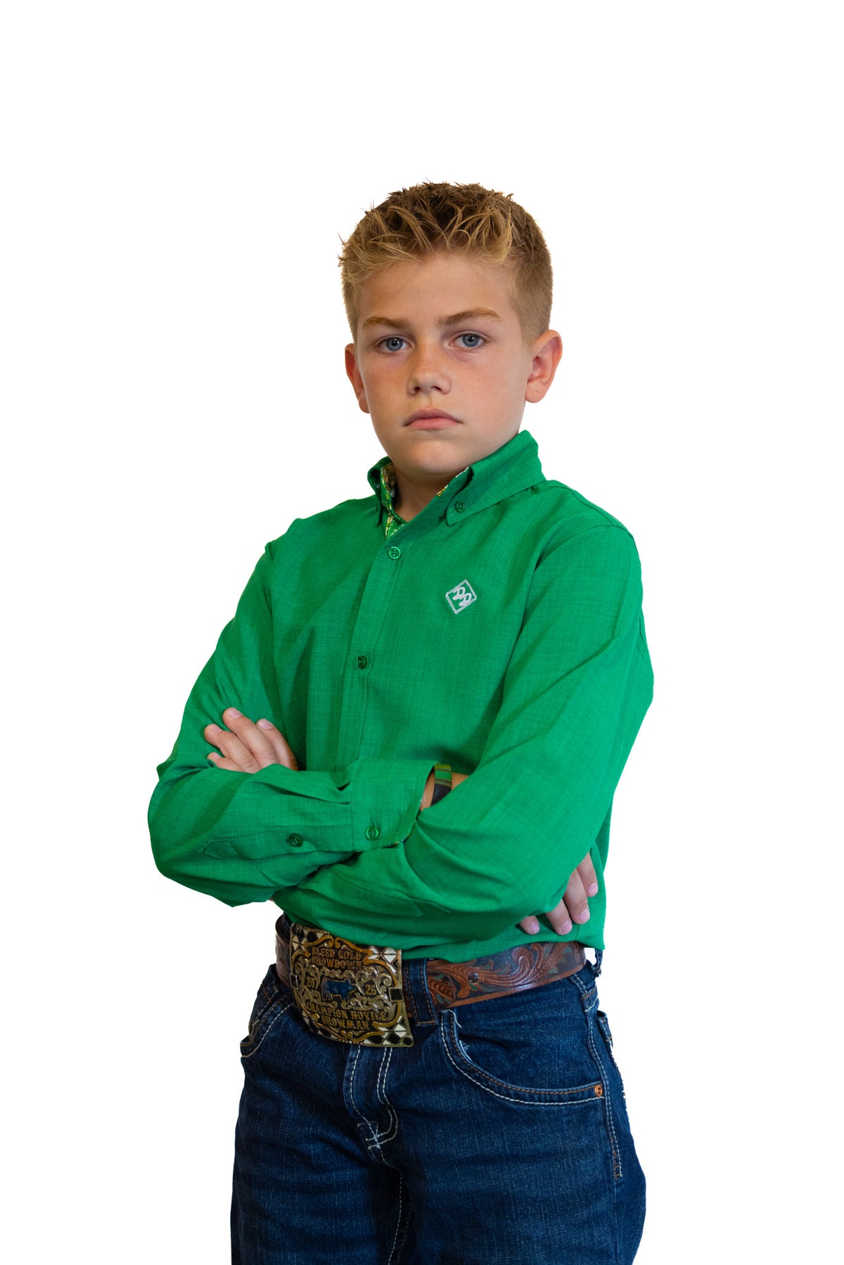 Envy Me Youth Button Up Long Sleeve Shirt