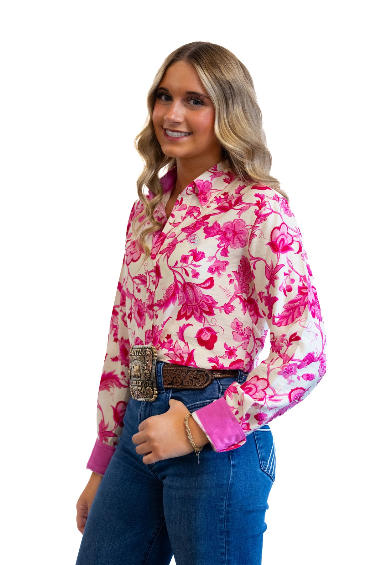 The Wraylee Youth Long Sleeve Button Up Shirt