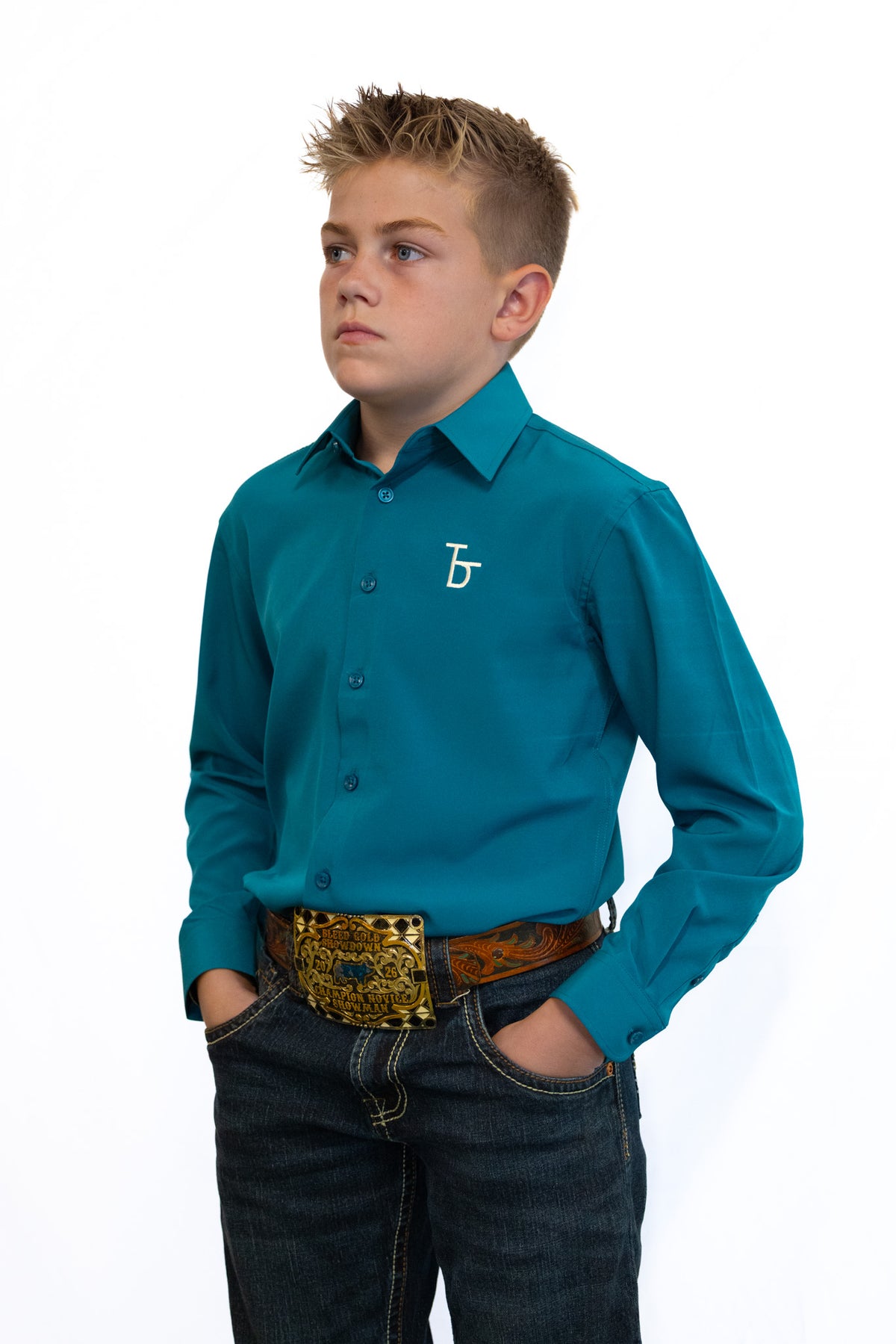Youth The Deal Long Sleeve Button Up