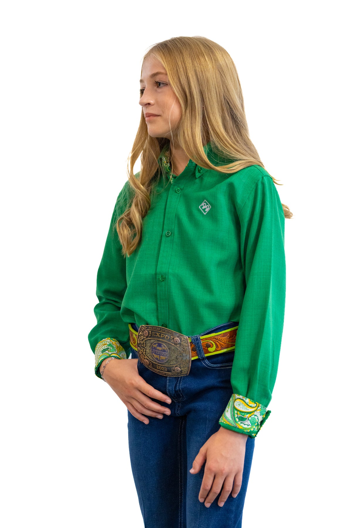 Envy Me Youth Button Up Long Sleeve Shirt