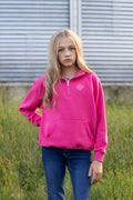 DD Youth Pink Quarter Zip