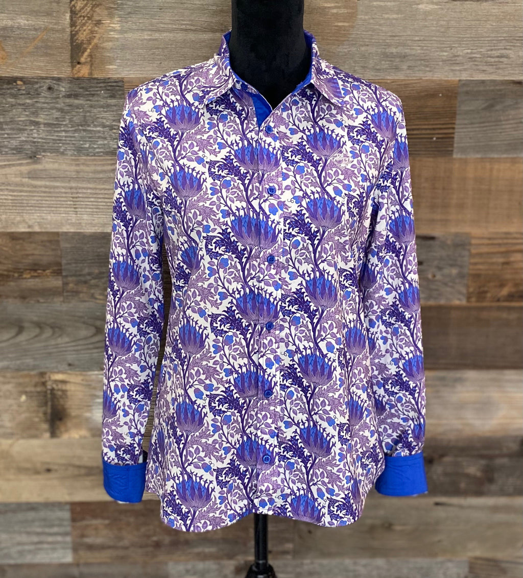 Flowers of Champions Youth Long-Sleeved Button Down Shirt