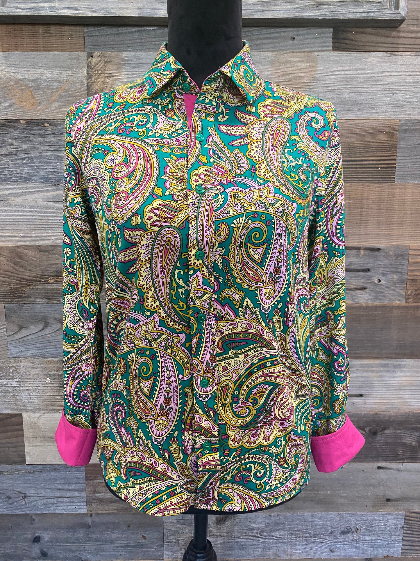 Green Paisley